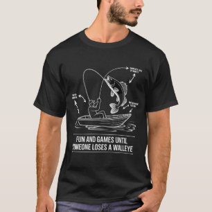 Spaß und Spiele, bis jemand einen Glasauge verlier T-Shirt
