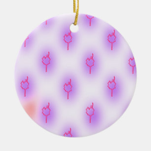 Spaß und Tanzen Keramik Ornament