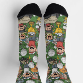 Spaß und Whimsical Cartoon für Kinder Socken