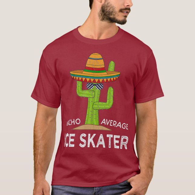 Spaß Unglaublich witzig Ice Skaten Meme Sprichwort T-Shirt (Vorderseite)