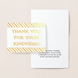 Spaß & Upbeat "DANKE DIR FÜR IHREN KIND!" Karte