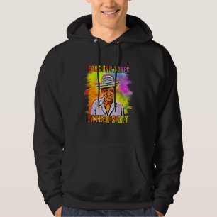 Spaß Vatertag Meme Bong und Knochen Apparel Col Hoodie