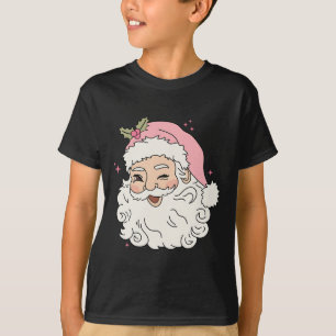 Spaß Vintag Pink Weihnachtsmann Pink Weihnachten M T-Shirt
