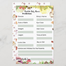 Spaß Vorhersagen Baby Duwer Game Pilz