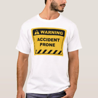 Spaß - Warnschild / SCHMERZEN T-Shirt