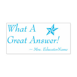 Spaß "Was für eine großartige Antwort!" + Benutzer Permastempel