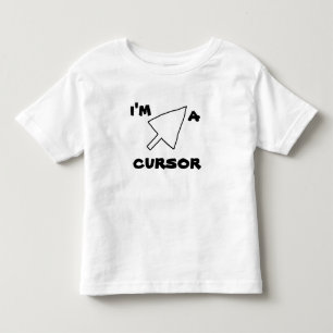 Spaß Web Lingo Ich bin ein CURSOR-T-Shirt in Shirt