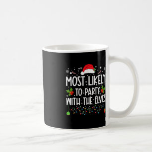 Spaß, Weihnachten am ehesten zu Party mit T Kaffeetasse