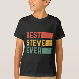 Spaß Weihnachten Geburtstagsgeschenk für Steve - B T-Shirt