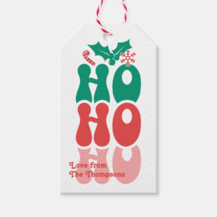Spaß Weihnachten! Ho! Ho! Feiertage Geschenkanhänger