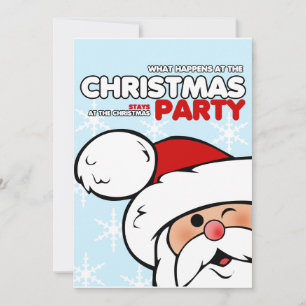 Spaß Weihnachten-Party Einladungen