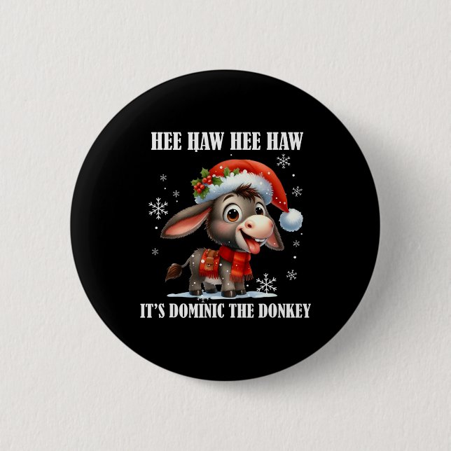 Spaß Weihnachten Traditionen feiern Funny Ch Button (Vorderseite)