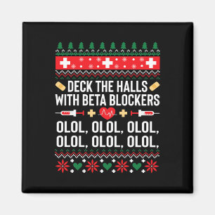 Spaß Weihnachten Weihnachten Ugly Xmas Geschenk T- Magnet