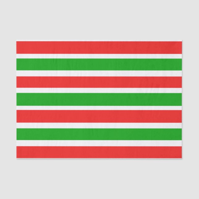 Spaß-Weihnachtsstreifen Seidenpapier (Vorderseite)