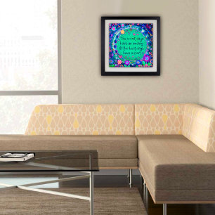 Spaß Whimsical Best Days Inspirivity Poster