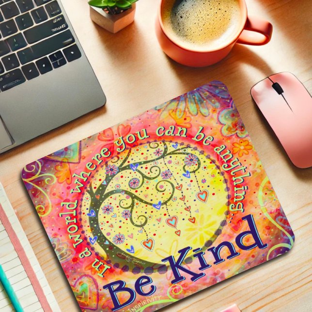 Spaß Whimsical Seilzettel Inspirivity Mousepad (Von Creator hochgeladen)
