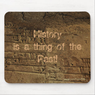 Spaß, witzig Mousepad "Sumerian Cuneiform Writing"