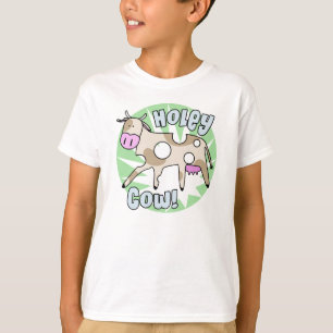 Spaß-Wortspiel-Holey Kuh-T-Shirt T-Shirt