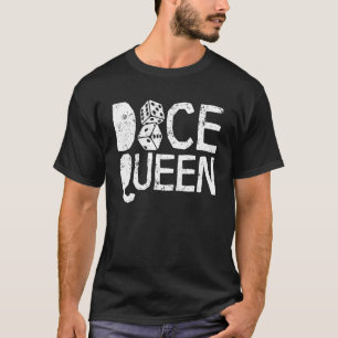 Spaß-Würfel Königin der Würfel T-Shirt