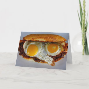 Spaß-Würstchen-Gruß-Karte! Karte