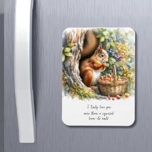 Spaß Zitat Funny Watercolor Valentinstag Geschenk Magnet