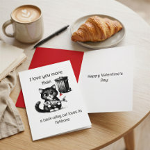Spaß Zitat Niedliche Katze Witziger Valentinstag