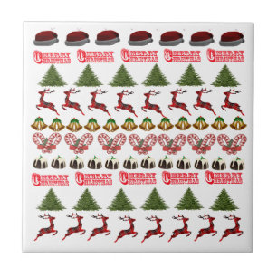Spaß zu Weihnachten, Fliese