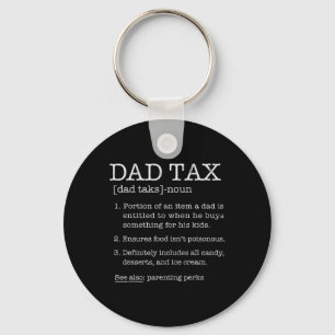 Spaß zur Steuerdefinition Joke Best Daddy Pater Hu Schlüsselanhänger