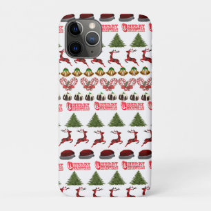 Spaß zur Weihnachtszeit Muster, Case-Mate iPhone Hülle