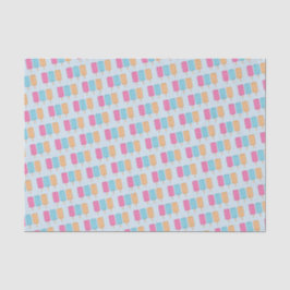 SpaßEiscreme Popsicle-Seidenpapier-Rosablau Oran Seidenpapier