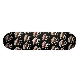 Spaßgesicht Skateboard