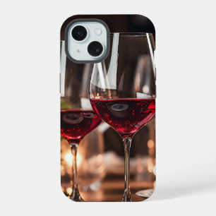 Spaßglas Wein iPhone 15 Hülle