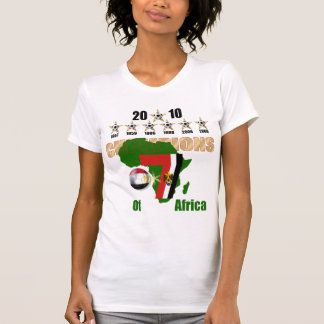 Spaßgrafik Ägypten-Meister 2010 von Afrika T-Shirt