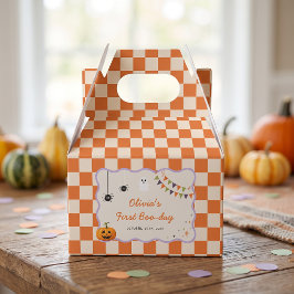 Spaßige bunte Halloween-Geburtstagsgeschenkbox Geschenkschachtel