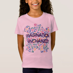 Spaßige bunte lebendige Formen T-Shirt