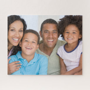 Spaßige Familienfoto-Anpassung Puzzle