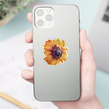 Spaßige Florale Aquarell-Sonnenblumen-Geschenkverp