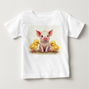 Spaßige Freundschaften Baby T-shirt