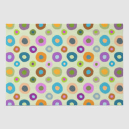 Spaßige fröhliche bunte Decoupage-Seidenpapier grü Seidenpapier