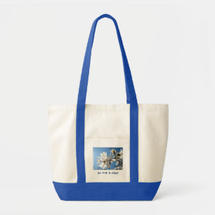 Spaßige Frühlingstaschen Lustige Taschen Blau Himm