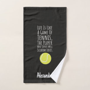 Spaßige Geschenke für Tennisspieler, individuell p Handtuch