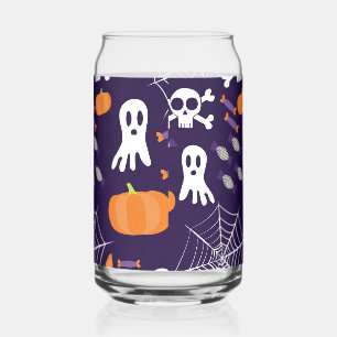 Spaßige gruselige Halloween-Figuren Dosenglas