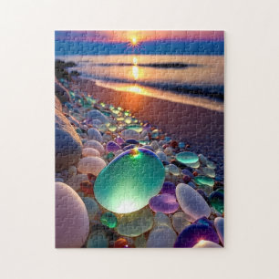 Spaßige Meerwasserglas-Puzzle mit 252 Teilen Puzzle