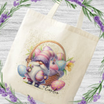 Spaßige Ostereier-Suche Gnome Glitter