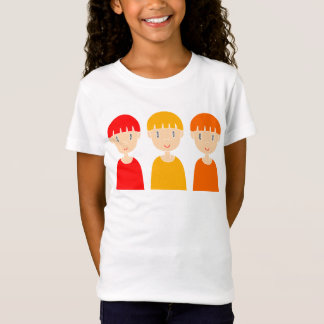 Spaßige, pop-artige Kinder. T-Shirt