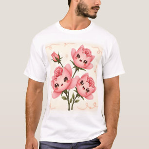 Spaßige Rosenfreunde T-Shirt