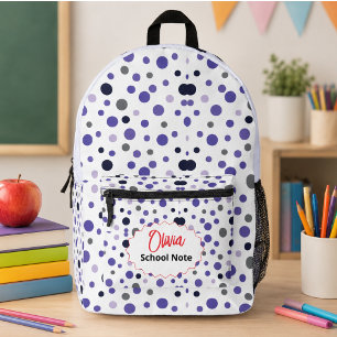 Spaßige Schulmaterialien für Kinder oder Lehrer Bedruckter Rucksack