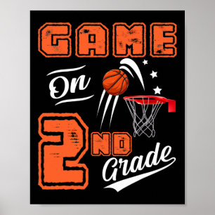Spaßige Spiele am ersten Tag der zweiten Klasse By Poster