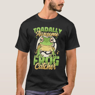 Spaßiger Froschjäger Kröten-Verbündeter Tollster F T-Shirt