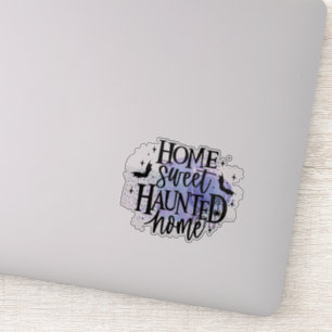 Spaßiger, gruseliger Halloween-Spruch  Sticker